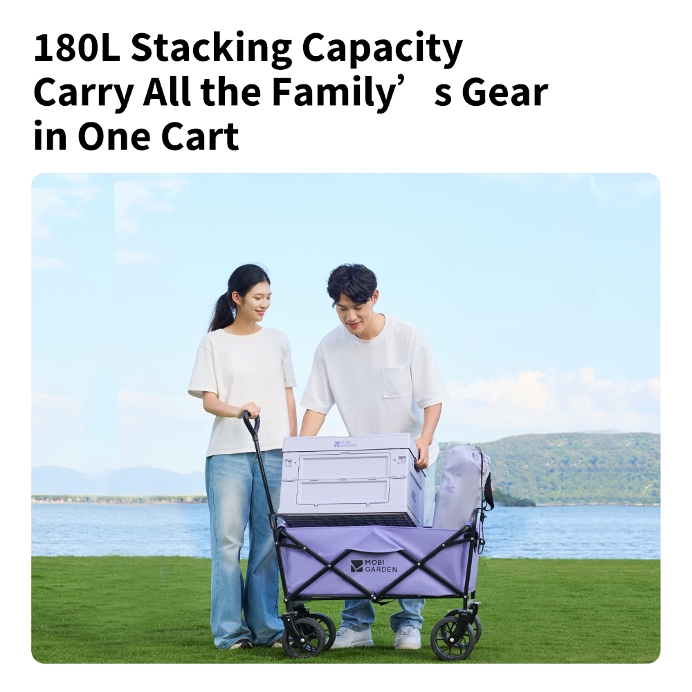รถเข็นพับได้สี่ล้อ Mobi Garden - Outdoor Camping Set บทวิจารณ์และราคา