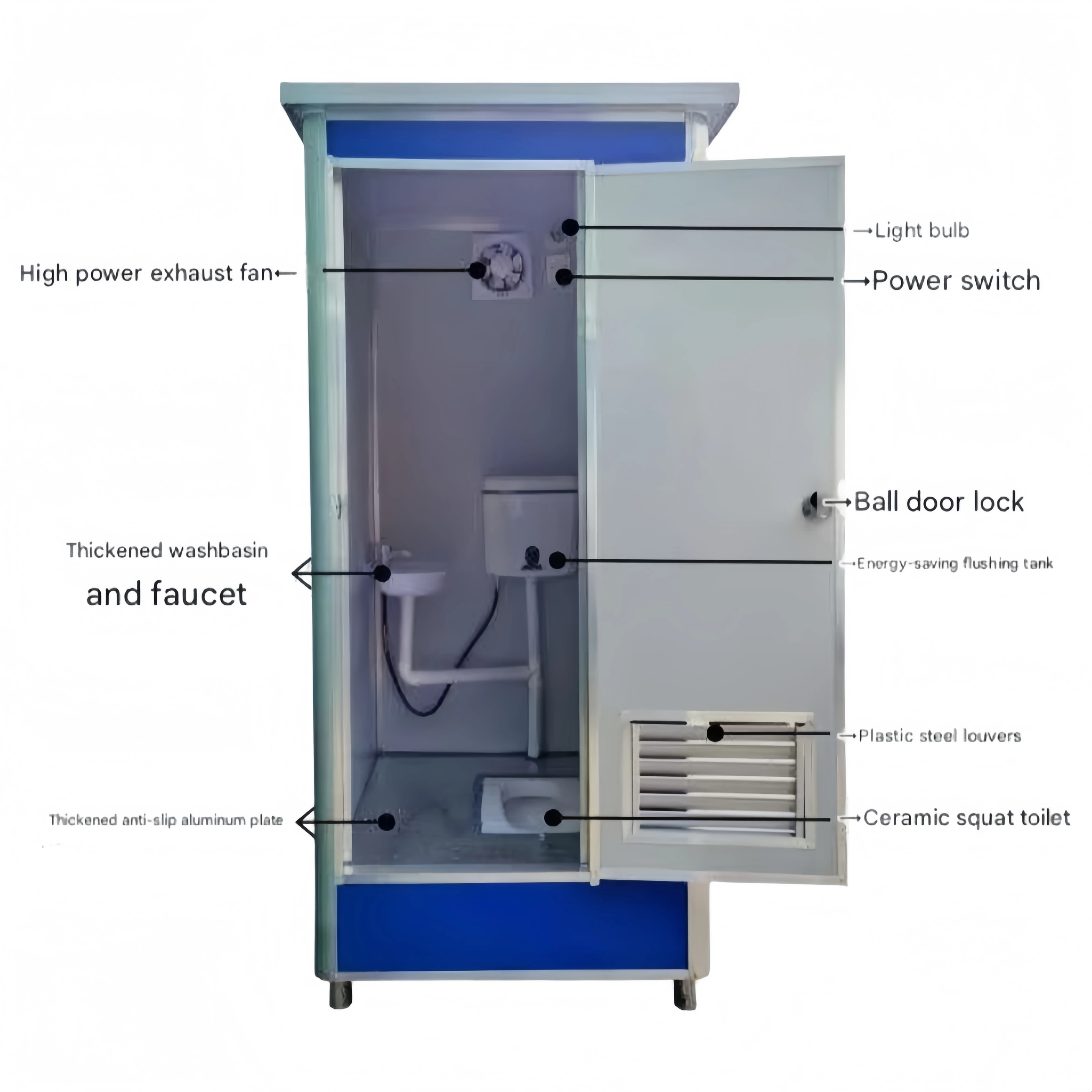 ห้องน้ำและห้องอาบน้ำแบบพกพาสำห - Outdoor Camping Showers บทวิจารณ์และราคา