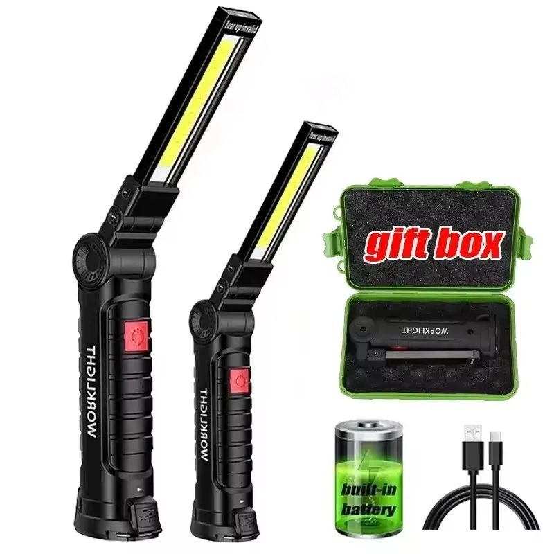 ไฟฉายพกพาแบบพกพา USB ชาร์จไฟได - Outdoor Camping Lighting บทวิจารณ์และราคา