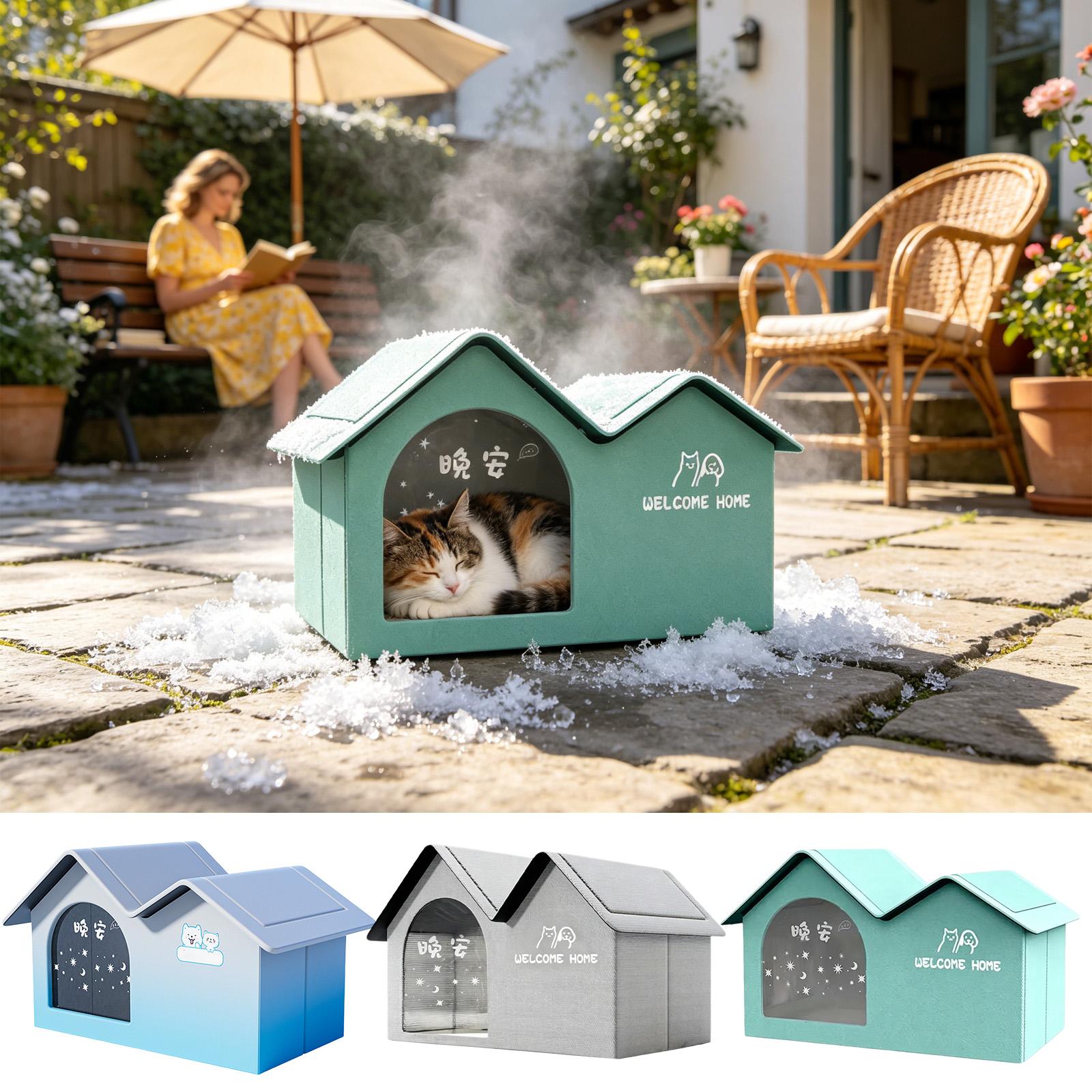 บ้านสุนัขแบบมีฉนวนกันความร้อน  - Outdoor Camping Dog Bed บทวิจารณ์และราคา