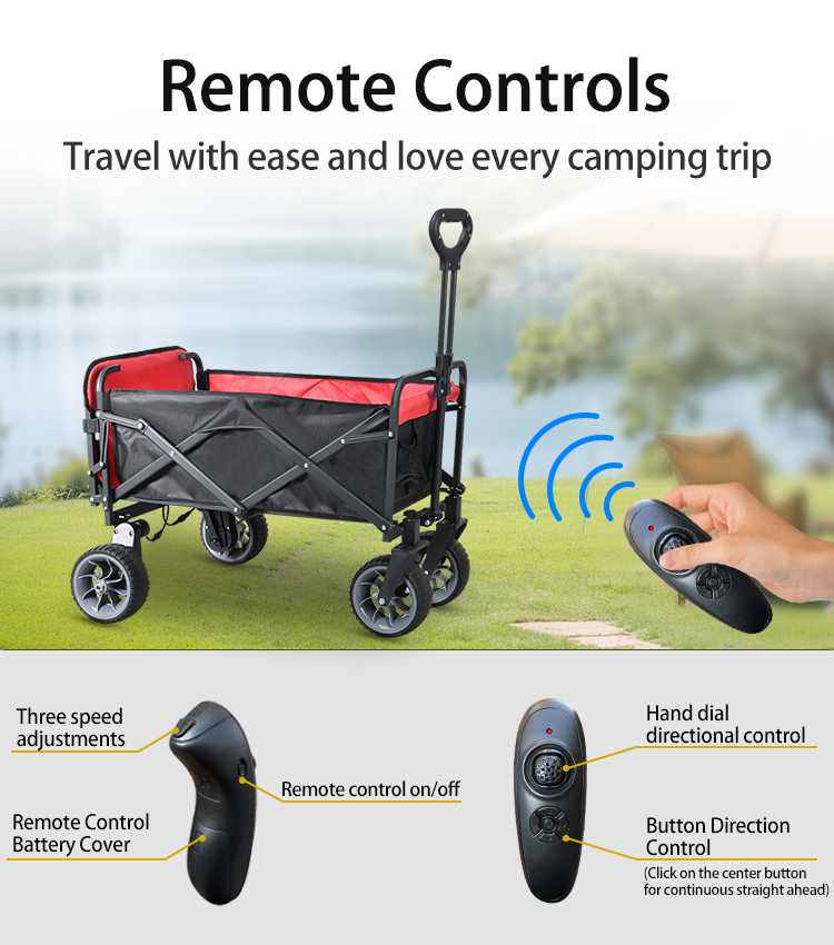 รถเข็นแคมป์ปิ้งไฟฟ้าพับได้ แบต - Outdoor Camping Set บทวิจารณ์และราคา