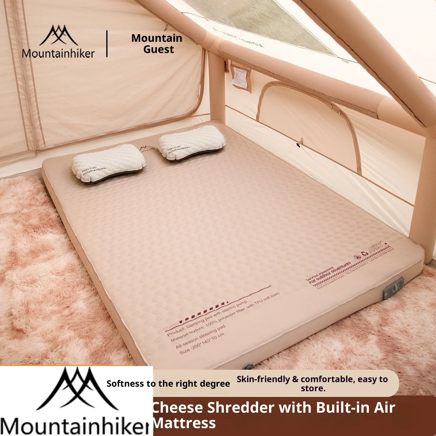 แผ่นฟองน้ำหนาแบบใหม่, ที่นอนพก - Inflatable Mattress บทวิจารณ์และราคา