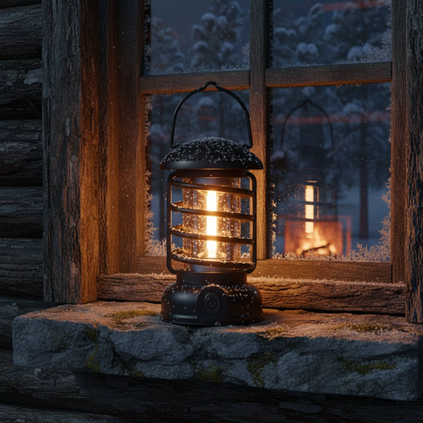 โคมไฟตั้งแคมป์สไตล์เรโทร แหล่ง - Outdoor Camping Lighting บทวิจารณ์และราคา