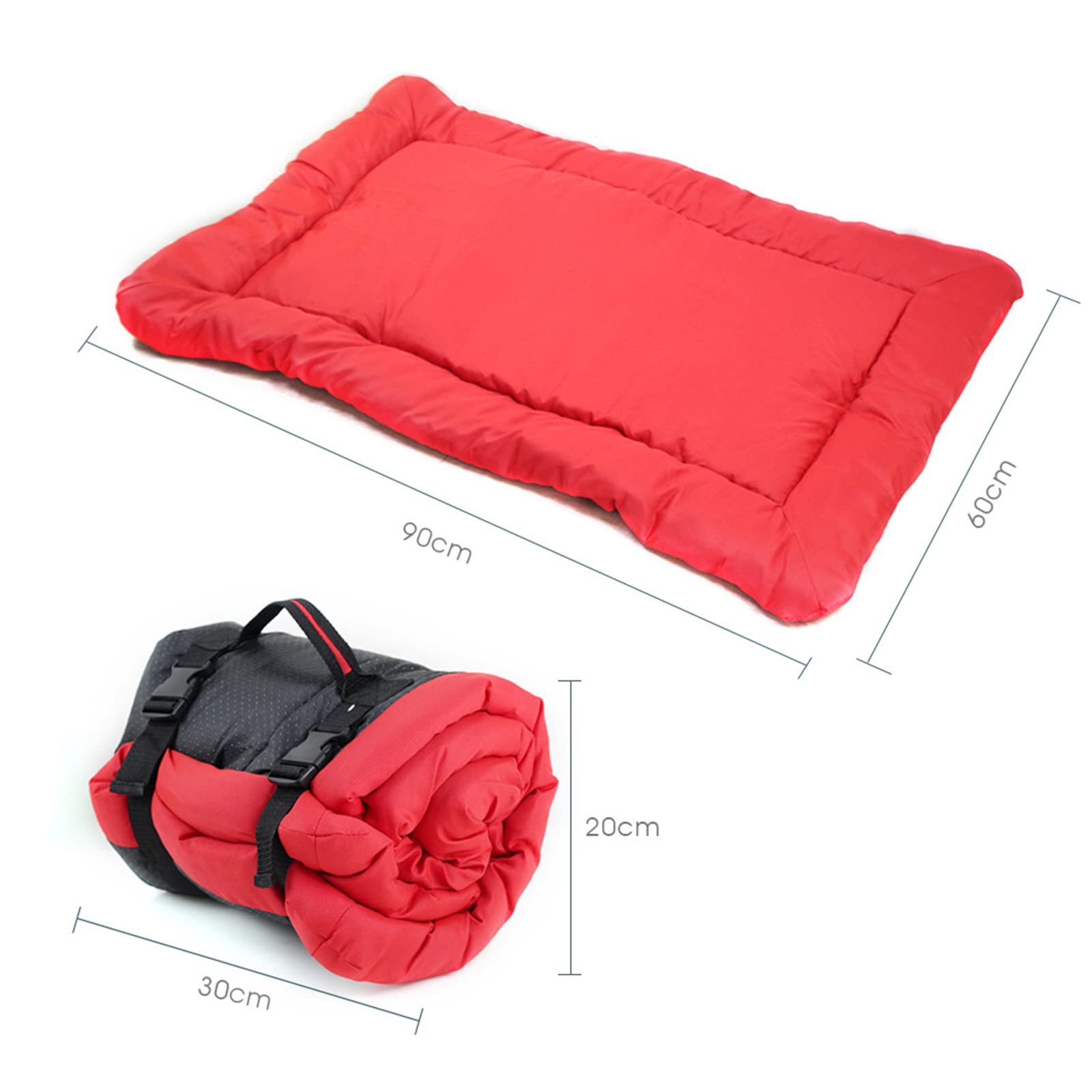 ที่นอนสุนัขแบบพกพา กันน้ำ ที่น - Outdoor Camping Dog Bed บทวิจารณ์และราคา