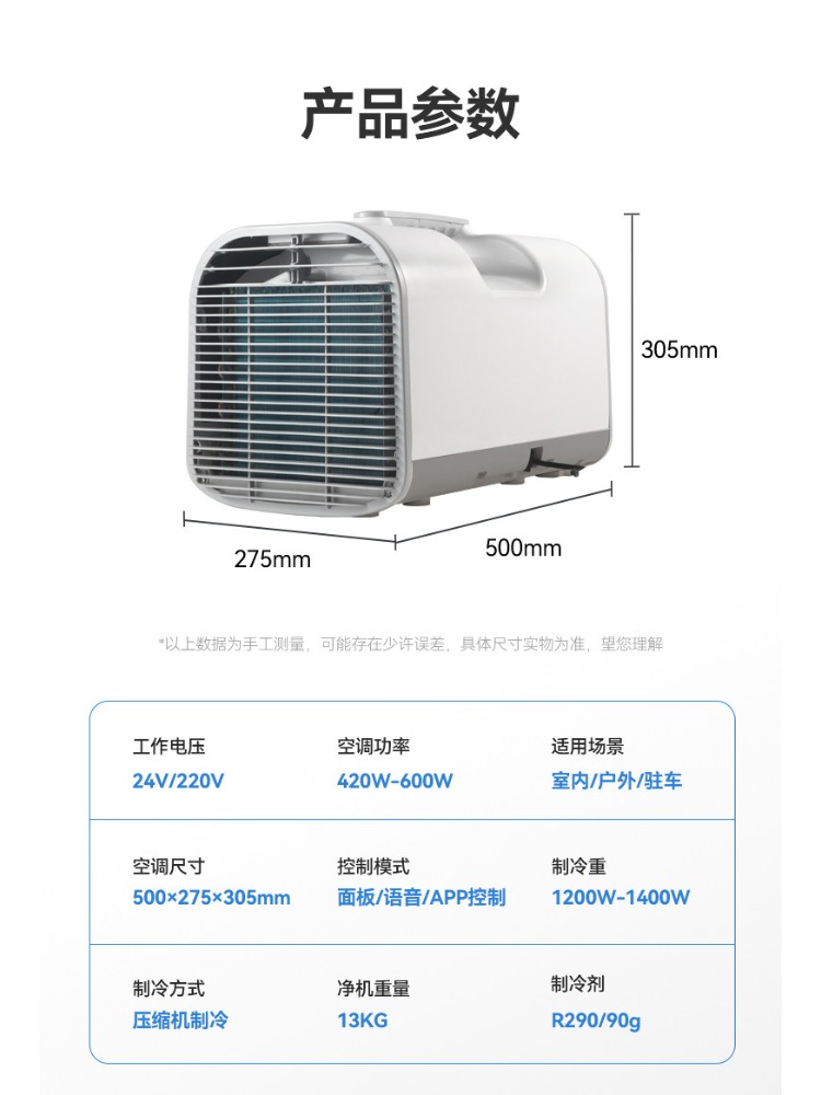 เครื่องปรับอากาศรถยนต์แบบพกพา  - Outdoor Camping Air Conditioner บทวิจารณ์และราคา