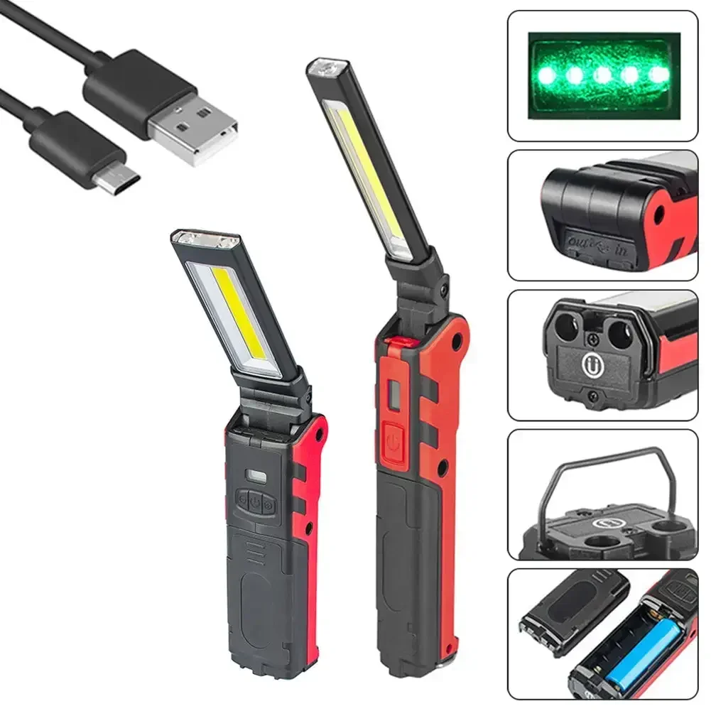 ไฟฉาย LED แบบ COB ปรับความสว่า - Outdoor Camping Adventure Lamp บทวิจารณ์และราคา