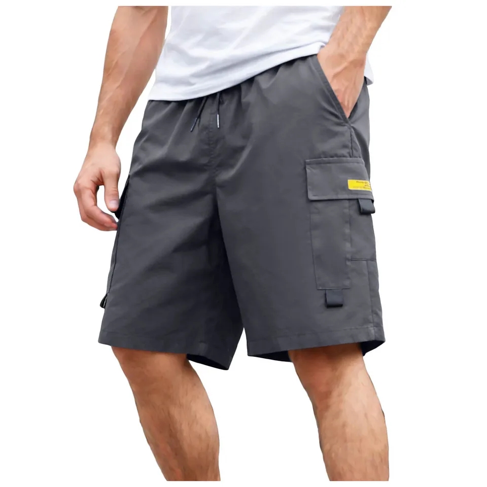 กางเกงขาสั้นคาร์โก้ฤดูร้อนสำหร - Camping Outdoor Clothing บทวิจารณ์และราคา