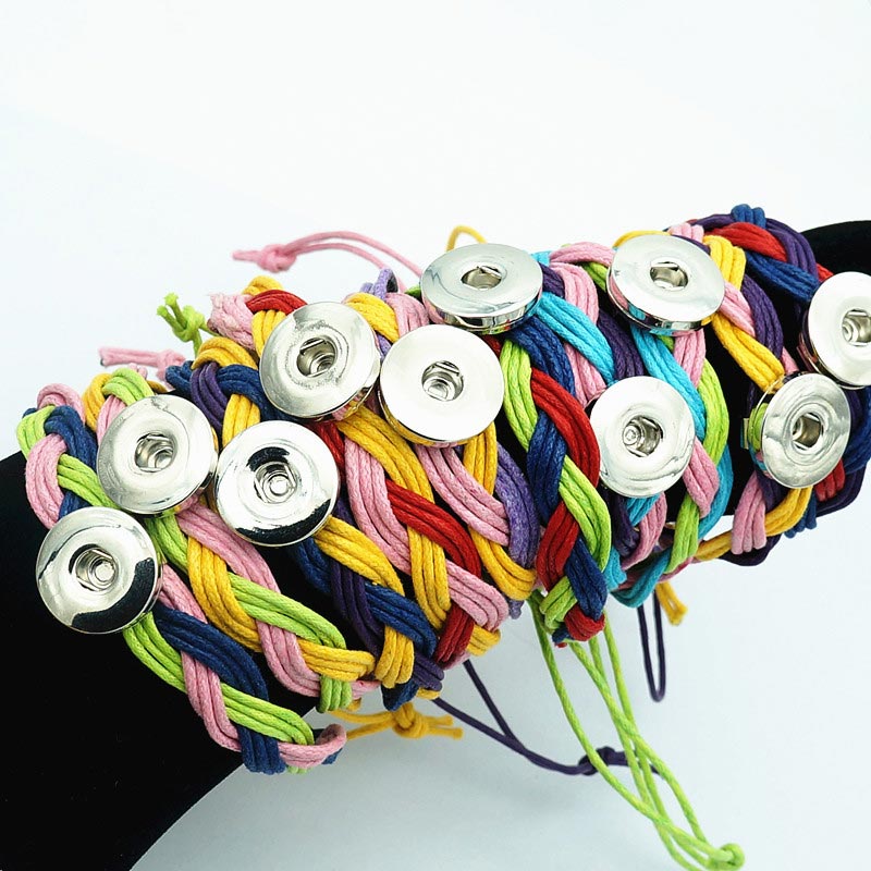 10 ชิ้น สายหนังผสมซิลิโคนหลากส - Paracord Bracelet บทวิจารณ์และราคา