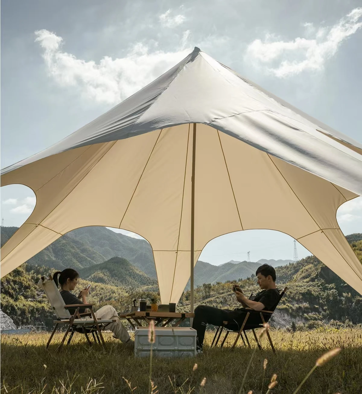 Pop Up 10x10 Canopyเต็นท์กลางแ - Outdoor Camping Exhibition บทวิจารณ์และราคา