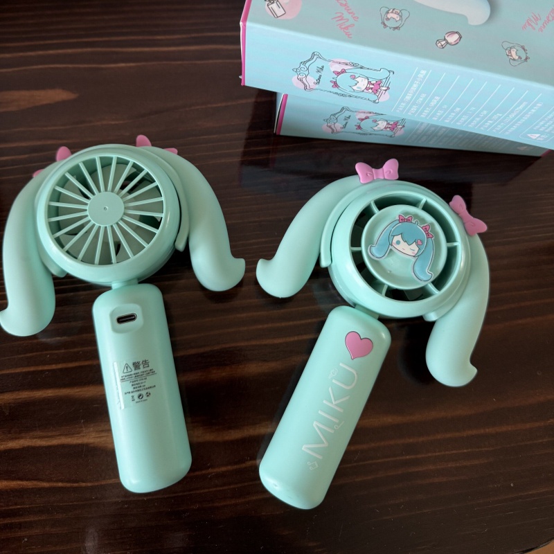 ฮัตสึเนะ มิกุ พัดลมมือถือขนาดเ - Outdoor Camping Fan บทวิจารณ์และราคา