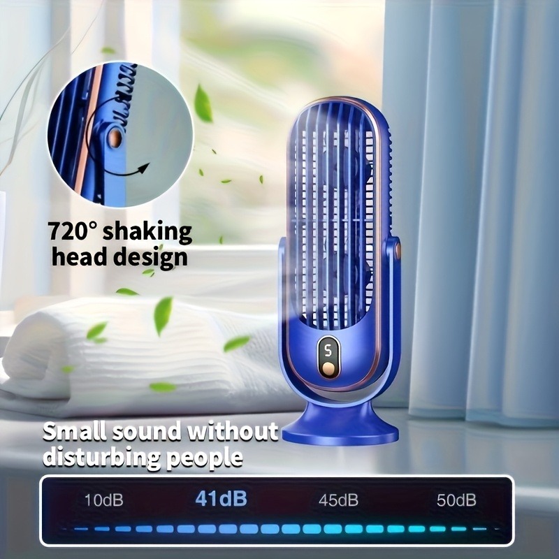 พัดลมตั้งโต๊ะแบบพกพา รุ่นใหม่  - Outdoor Camping Fan บทวิจารณ์และราคา