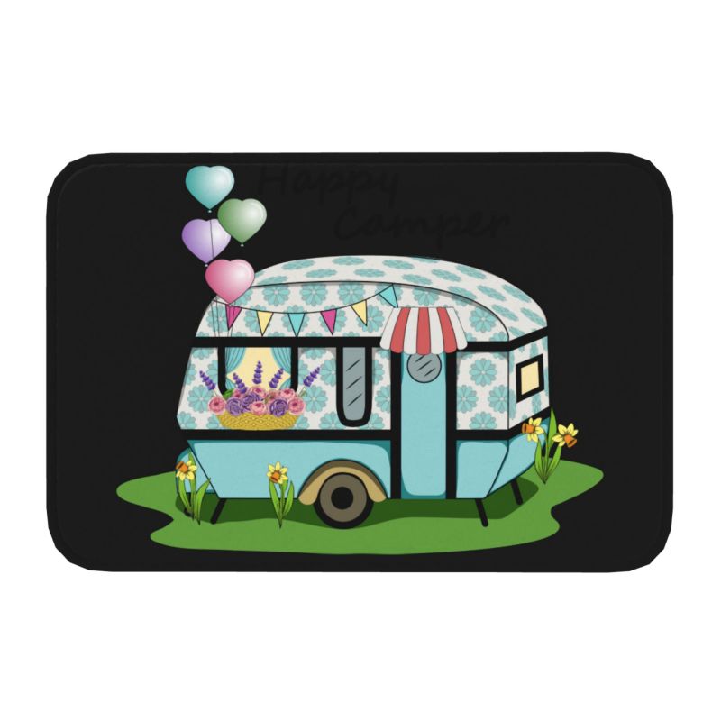 พรมเช็ดเท้ากันลื่นขนาด40*60ซม. - Outdoor Camping Quotes บทวิจารณ์และราคา