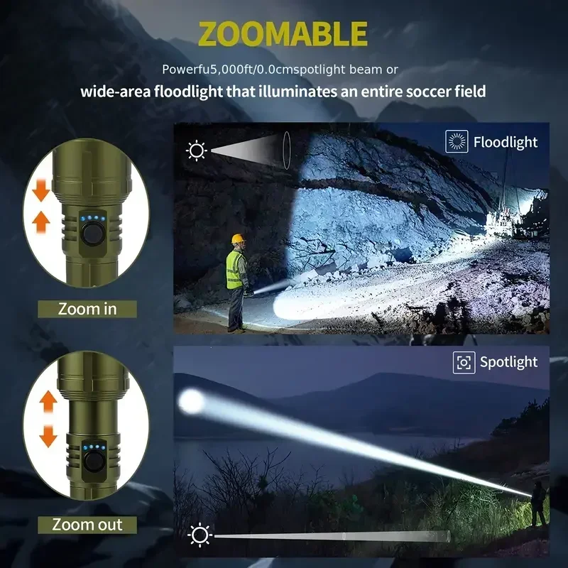 ไฟฉายที่ทรงพลังเป็นพิเศษ ไฟฉาย - Outdoor Camping Adventure Lamp บทวิจารณ์และราคา