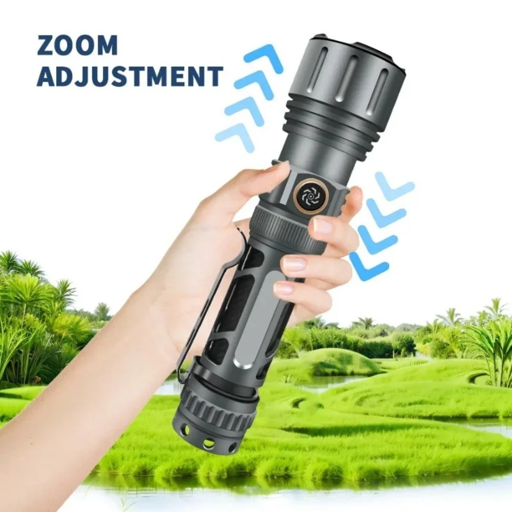 ไฟฉายซุปเปอร์ไบรท์แบบพกพา ชาร์ - Outdoor Camping Lighting บทวิจารณ์และราคา