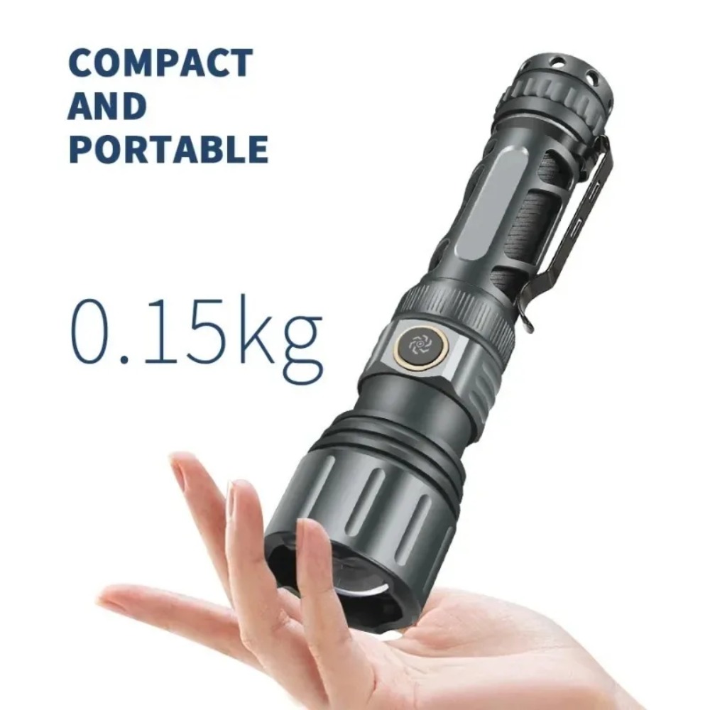 ไฟฉายซุปเปอร์ไบรท์แบบพกพา ชาร์ - Outdoor Camping Lighting บทวิจารณ์และราคา