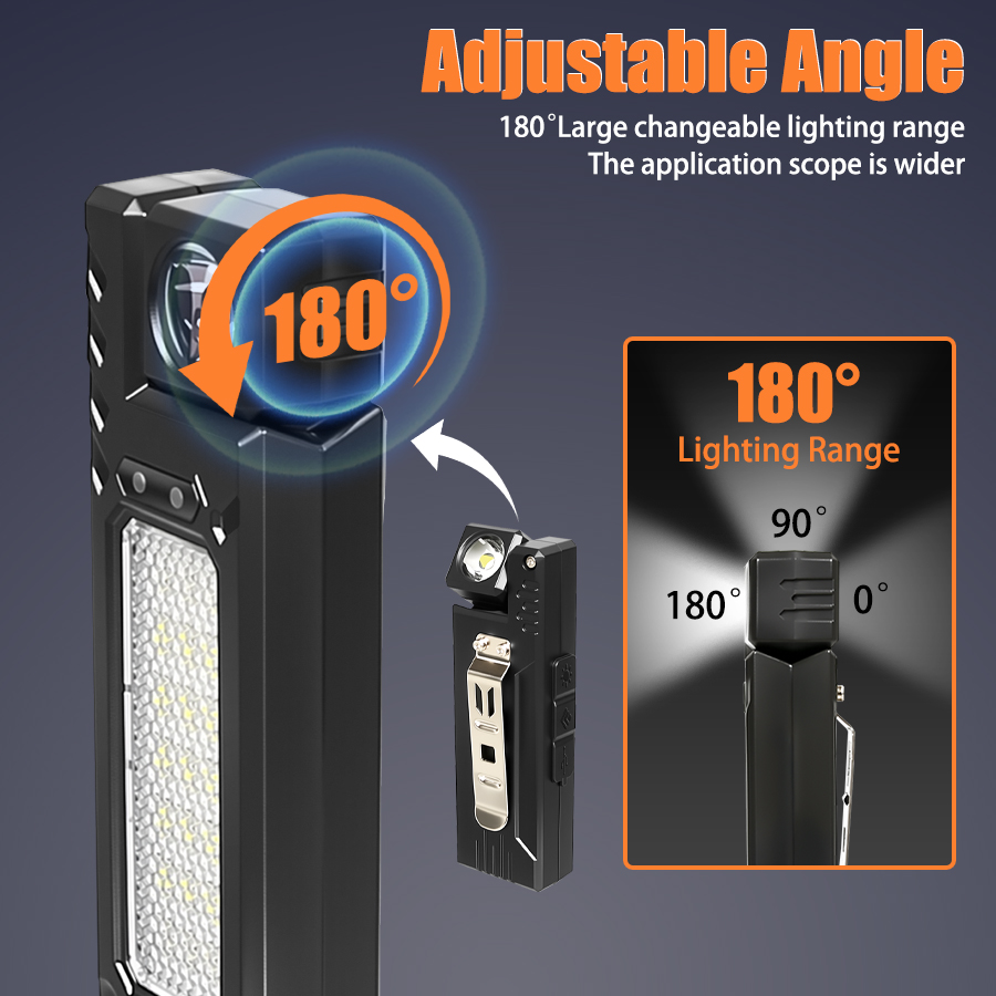 MINI USB ชาร์จไฟฉาย LED แบบพกพ - Camping Lantern บทวิจารณ์และราคา
