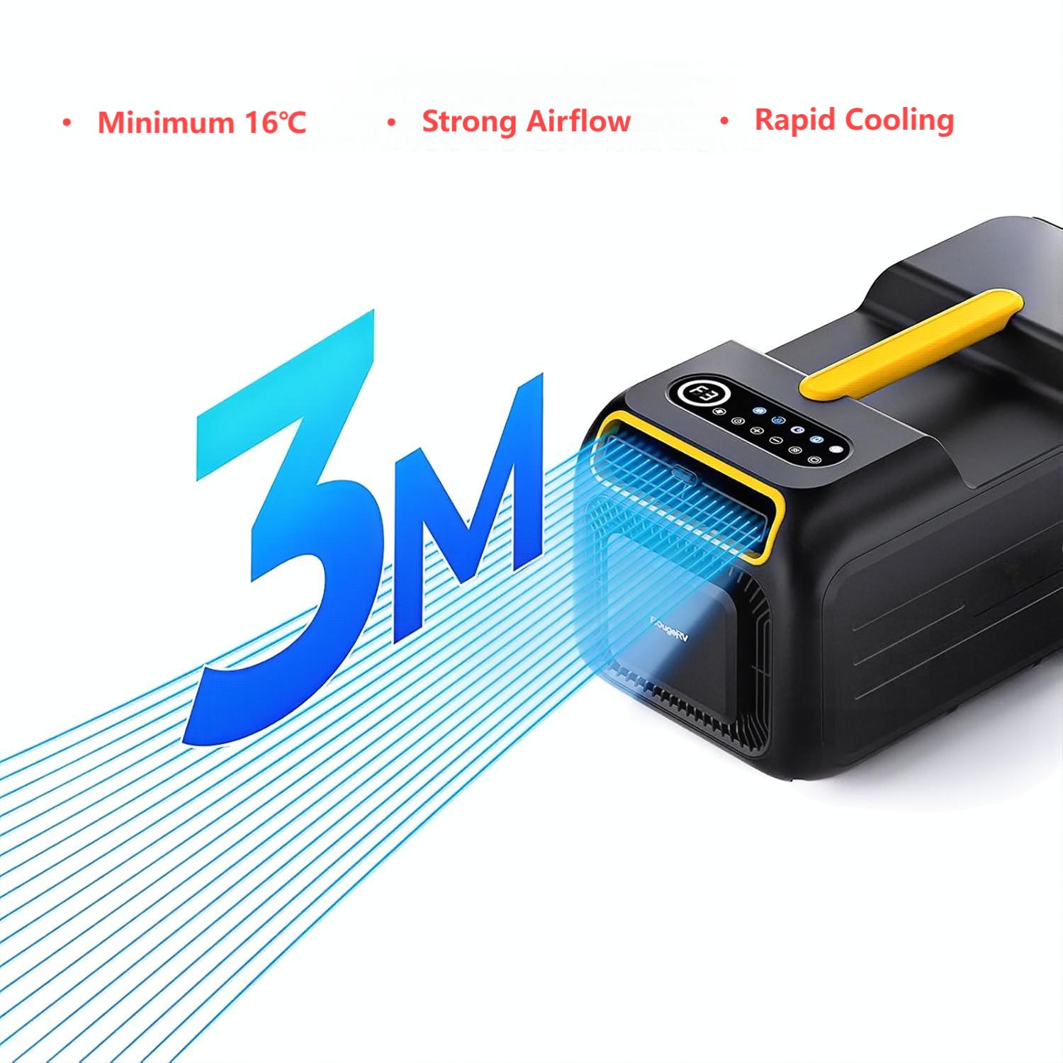 เครื่องปรับอากาศแบบพกพาสำหรับใ - Outdoor Camping Air Conditioner บทวิจารณ์และราคา