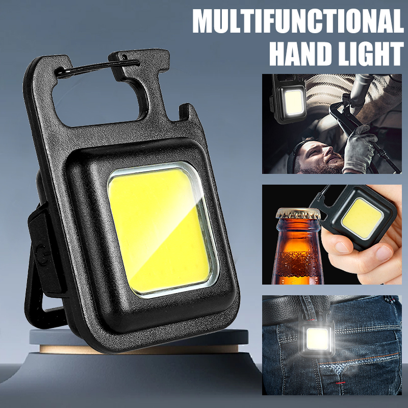 ไฟฉายพวงกุญแจ MINI COB สว่างพิ - Outdoor Camping Adventure Lamp บทวิจารณ์และราคา