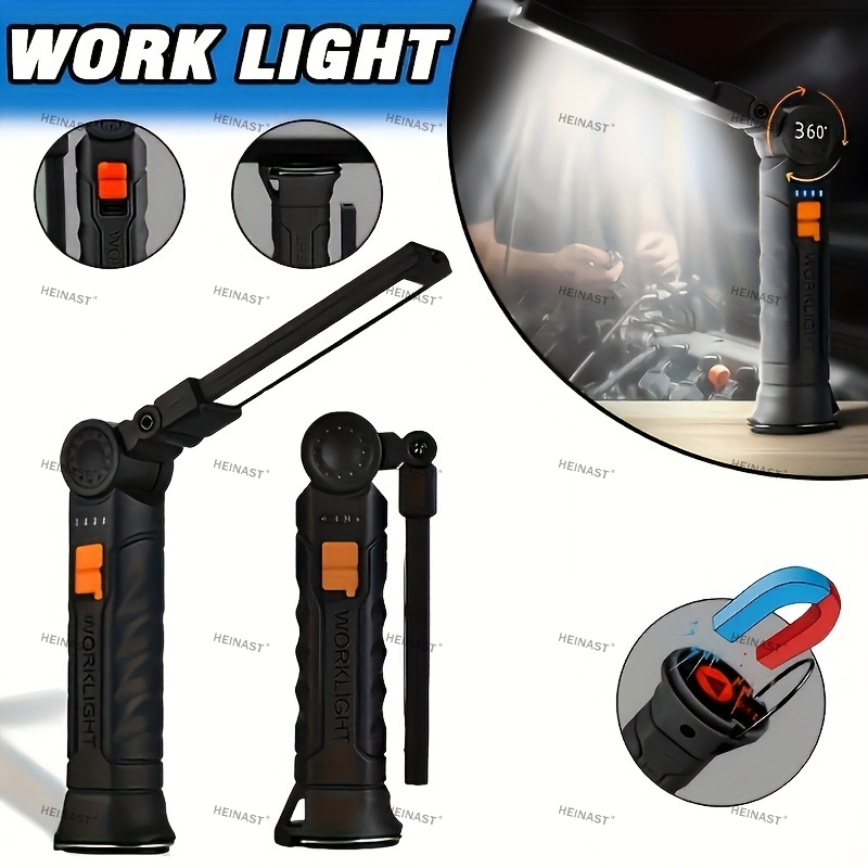 ไฟฉายพับได้แบบ COB LED ไฟฉายพก - Camping Lantern บทวิจารณ์และราคา