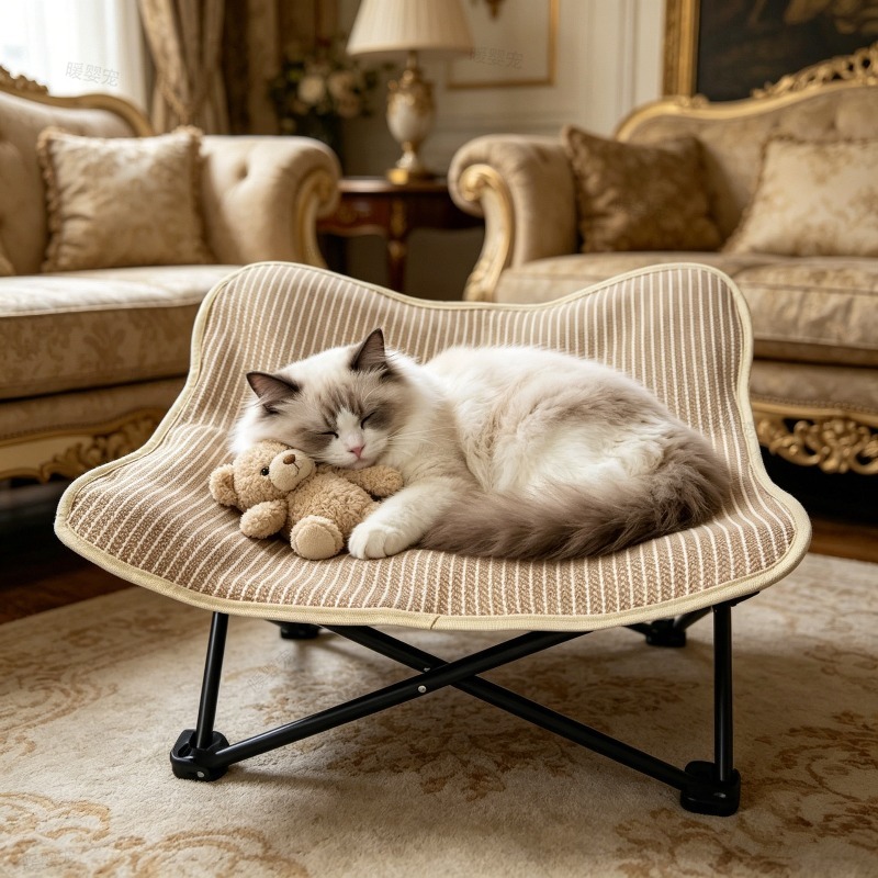 เตียงรถพับได้ เบาะนอนสัตว์เลี้ - Outdoor Camping Dog Bed บทวิจารณ์และราคา