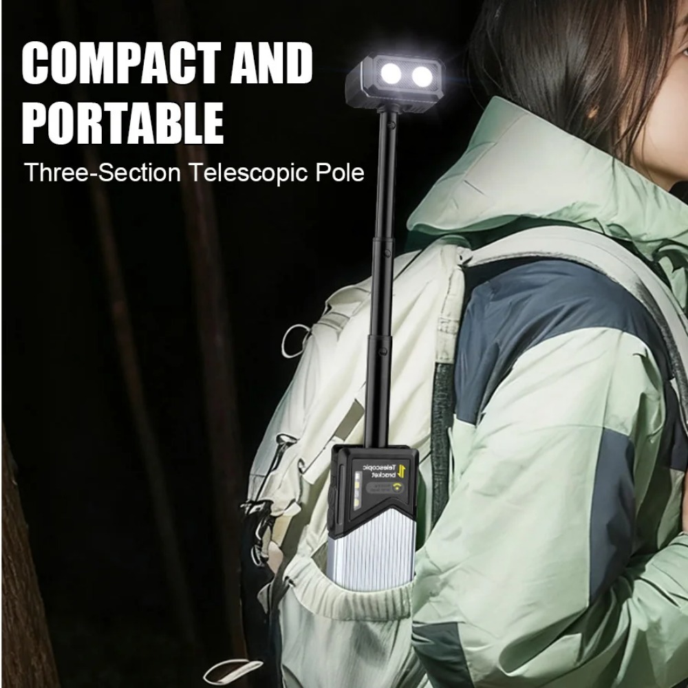 แบบพกพา 180 °   ไฟฉาย LED แบบห - Camping Lantern บทวิจารณ์และราคา