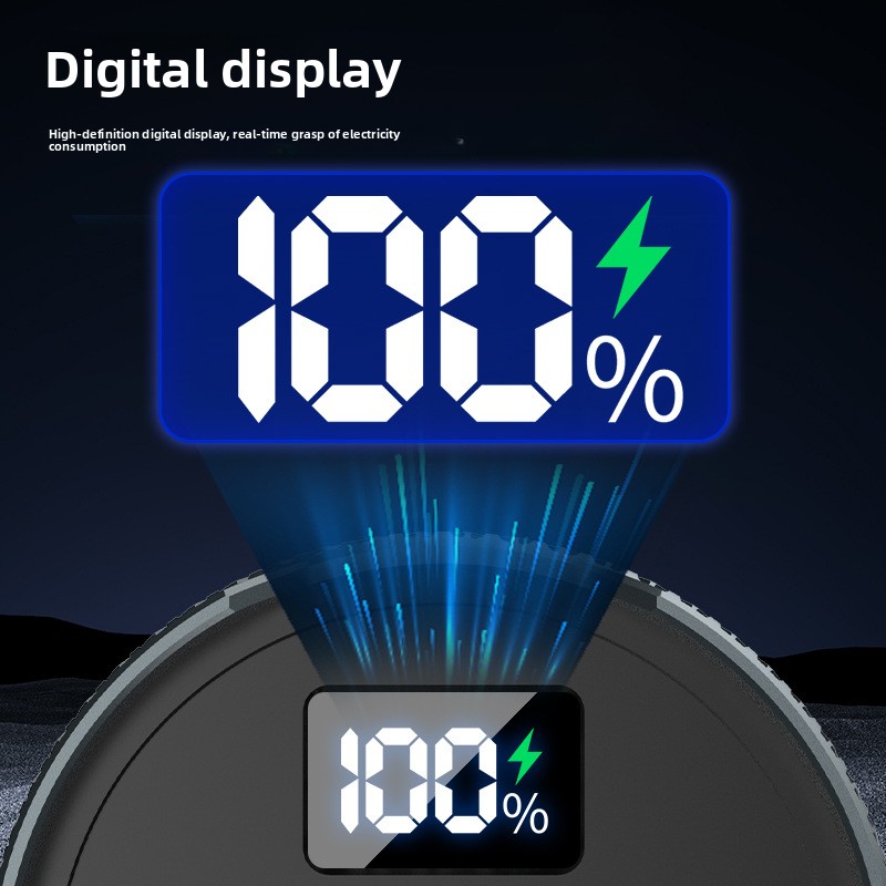 ไฟฉายไฮไลท์ 7200mAh ไฟด้านข้าง - Outdoor Camping Lighting บทวิจารณ์และราคา