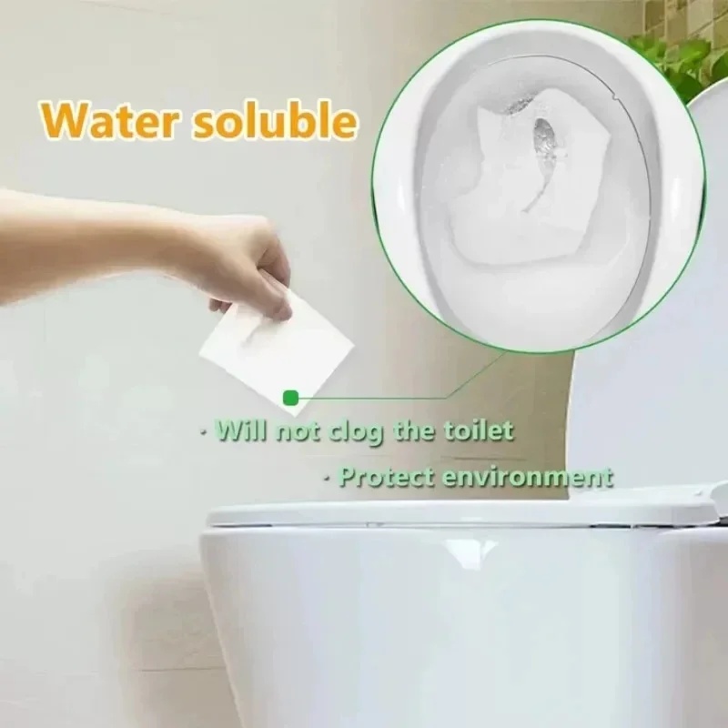 10-100 ชิ้น แผ่นรองนั่งชักโครก - Outdoor Camping Toilet บทวิจารณ์และราคา