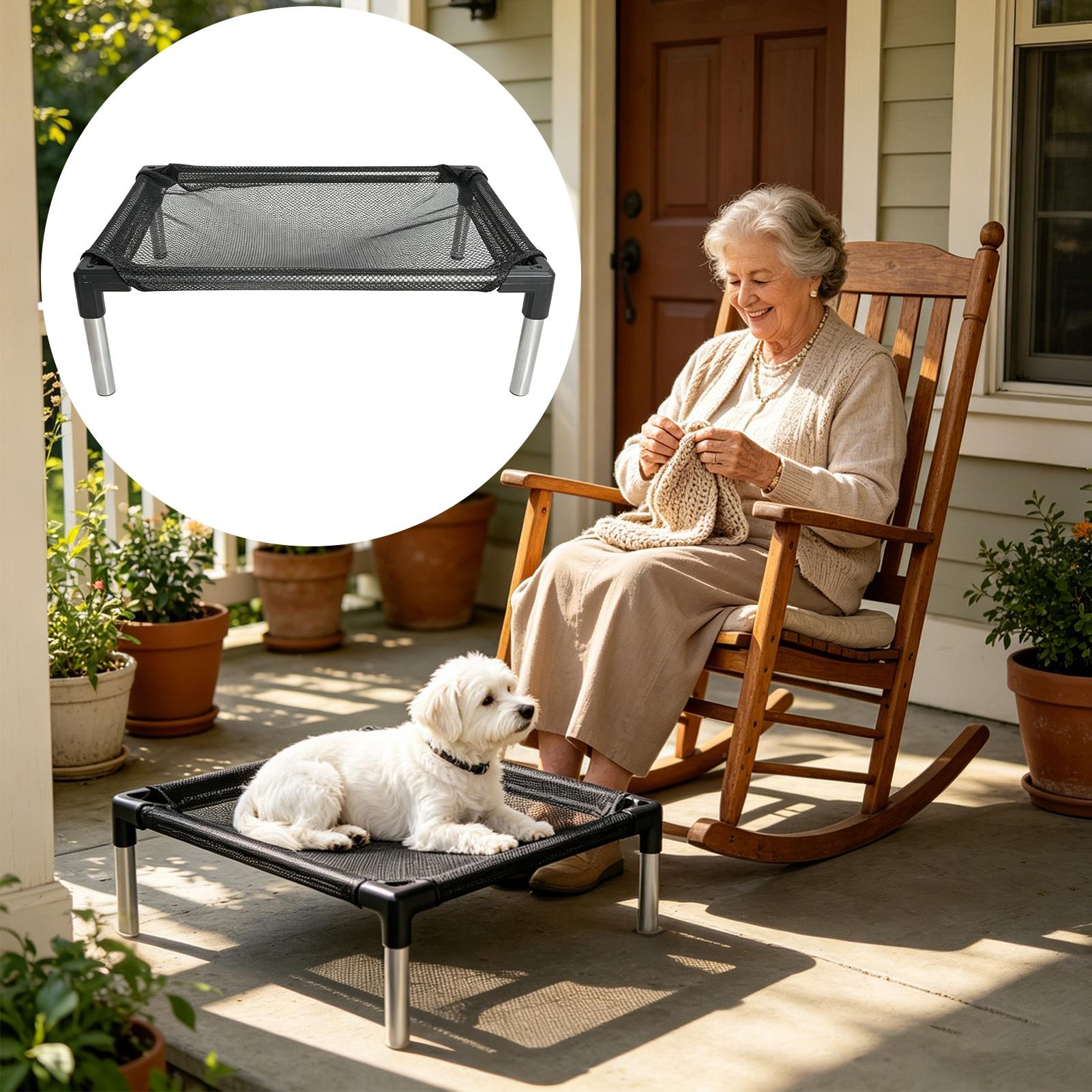 เตียงยกพื้นสำหรับสุนัข ระบายอา - Outdoor Camping Dog Bed บทวิจารณ์และราคา