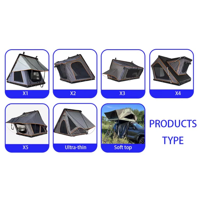 เต็นท์บนหลังคารถสำหรับตั้งแคมป - Outdoor Camping Car Tent บทวิจารณ์และราคา