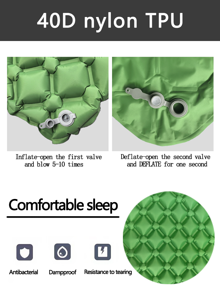 ที่นอนเป่าลมสำหรับตั้งแคมป์ในเ - Inflatable Mattress บทวิจารณ์และราคา