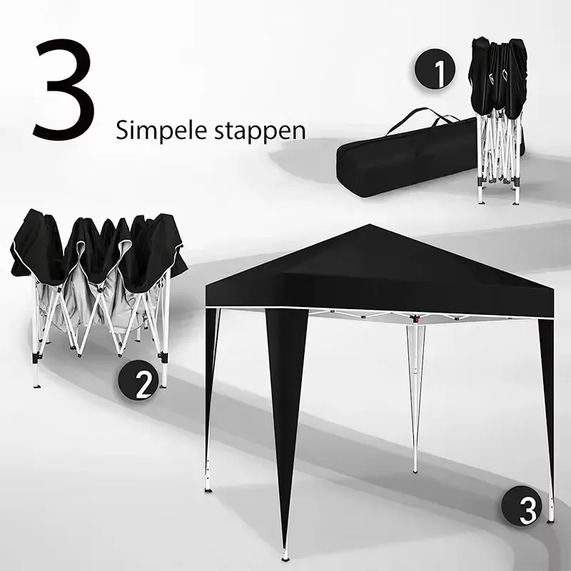 เต็นท์พับได้ขนาด 300x300x220 ซ - Outdoor Camping Exhibition บทวิจารณ์และราคา