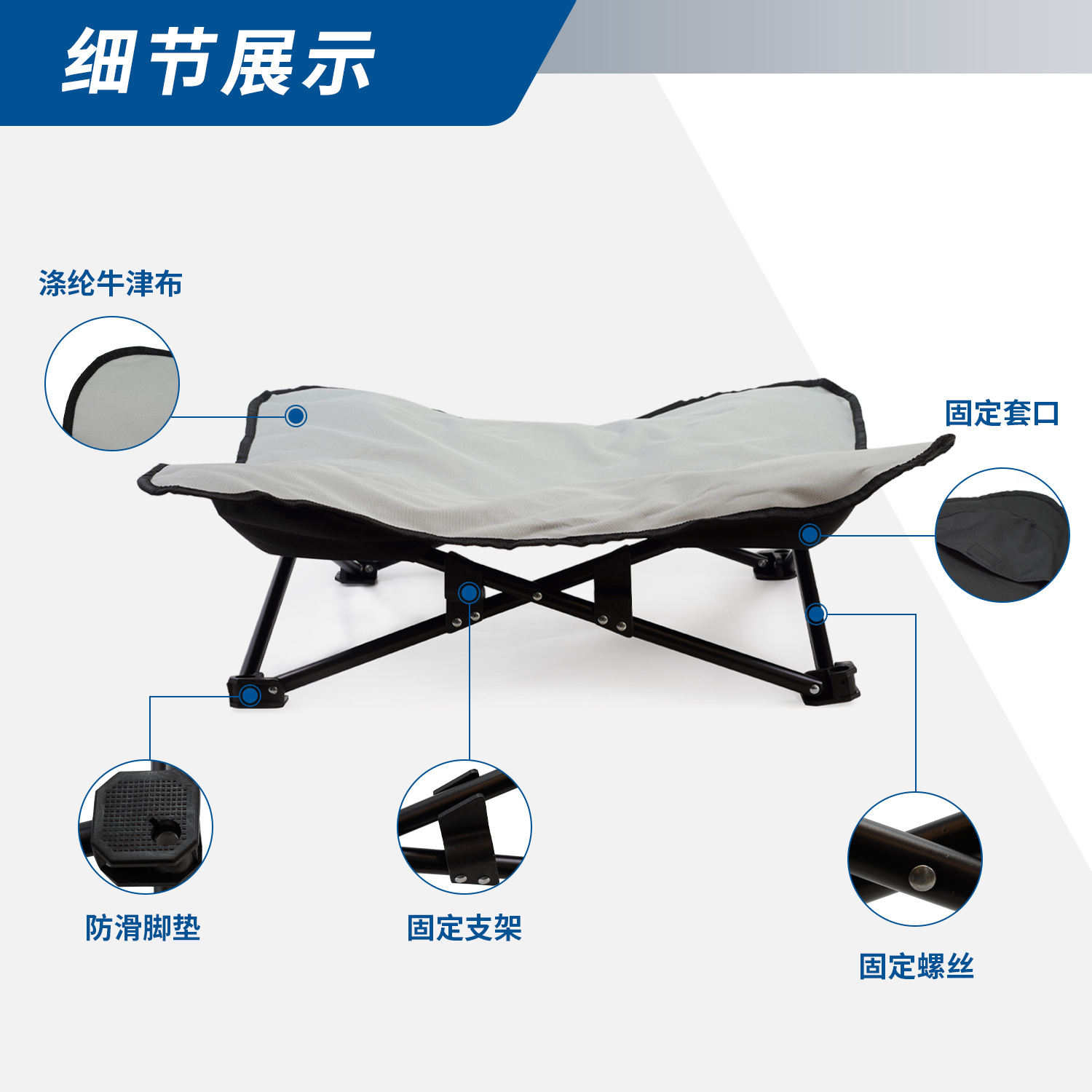 เตียงนอนสัตว์เลี้ยงพับได้สำหรั - Outdoor Camping Dog Bed บทวิจารณ์และราคา