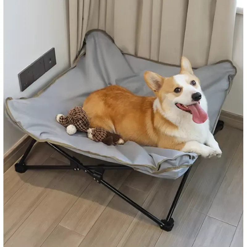 เตียงสุนัขพกพาทันสมัยหรูหรา แผ - Outdoor Camping Dog Bed บทวิจารณ์และราคา